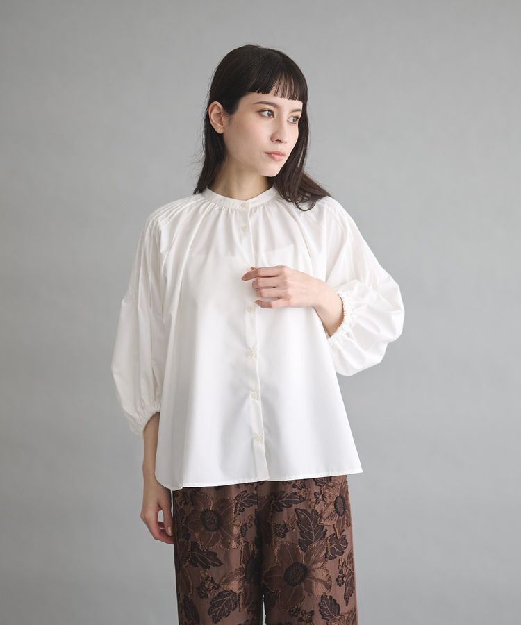 GARAGE OF GOOD CLOTHING「ピンタックボリュームスリーブプルオーバー」|シャツ・ブラウス|