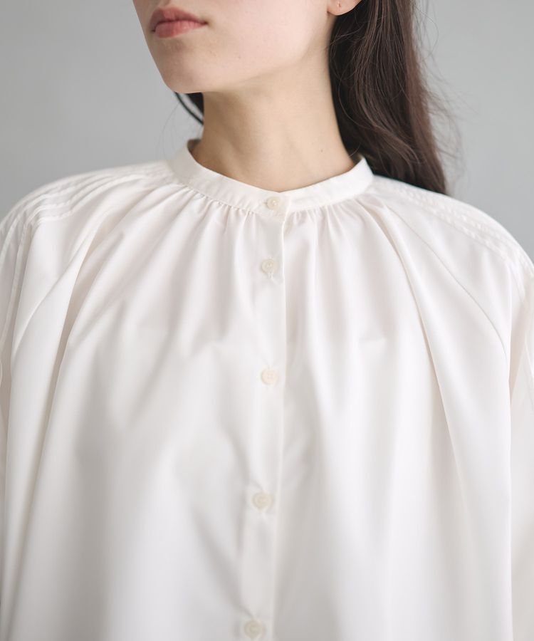 GARAGE OF GOOD CLOTHING「ピンタックボリュームスリーブプルオーバー」|シャツ・ブラウス|