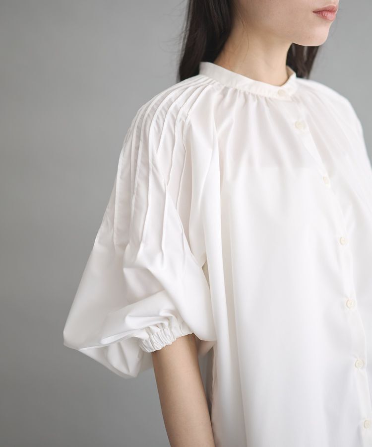 GARAGE OF GOOD CLOTHING「ピンタックボリュームスリーブプルオーバー」|シャツ・ブラウス|