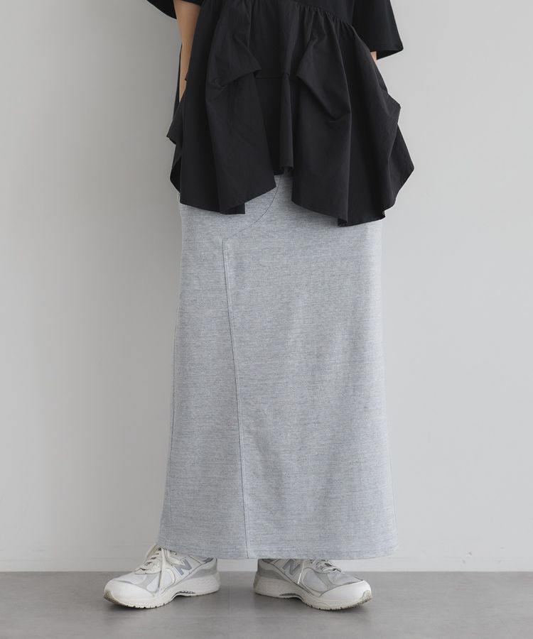 GARAGE OF GOOD CLOTHING「【日本製】クロッチデザインロングスカート」|タイト|