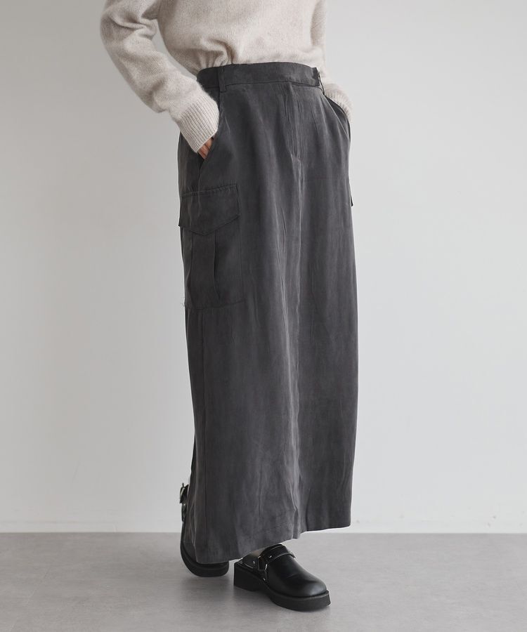 GARAGE OF GOOD CLOTHING「フィブリルIラインカーゴスカート」|タイト|
