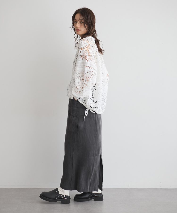 GARAGE OF GOOD CLOTHING「フィブリルIラインカーゴスカート」|タイト|