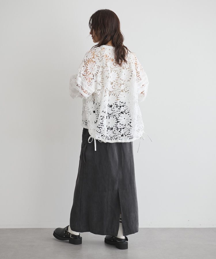 GARAGE OF GOOD CLOTHING「フィブリルIラインカーゴスカート」|タイト|