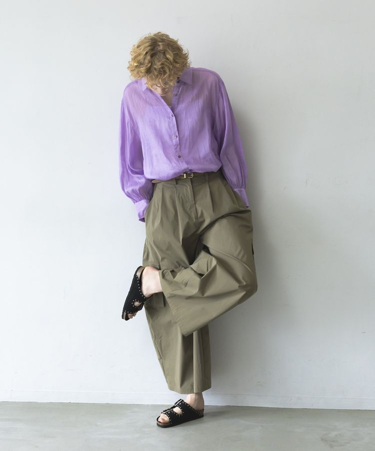 GARAGE OF GOOD CLOTHING「タフタワイドバレルパンツ」|その他|