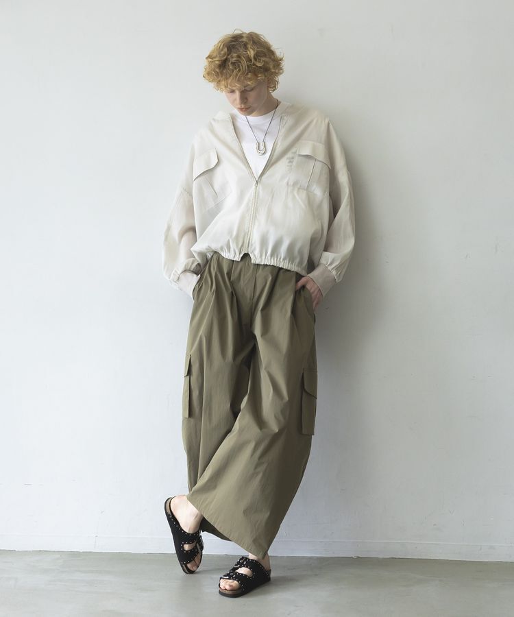 GARAGE OF GOOD CLOTHING「タフタワイドバレルパンツ」|その他|