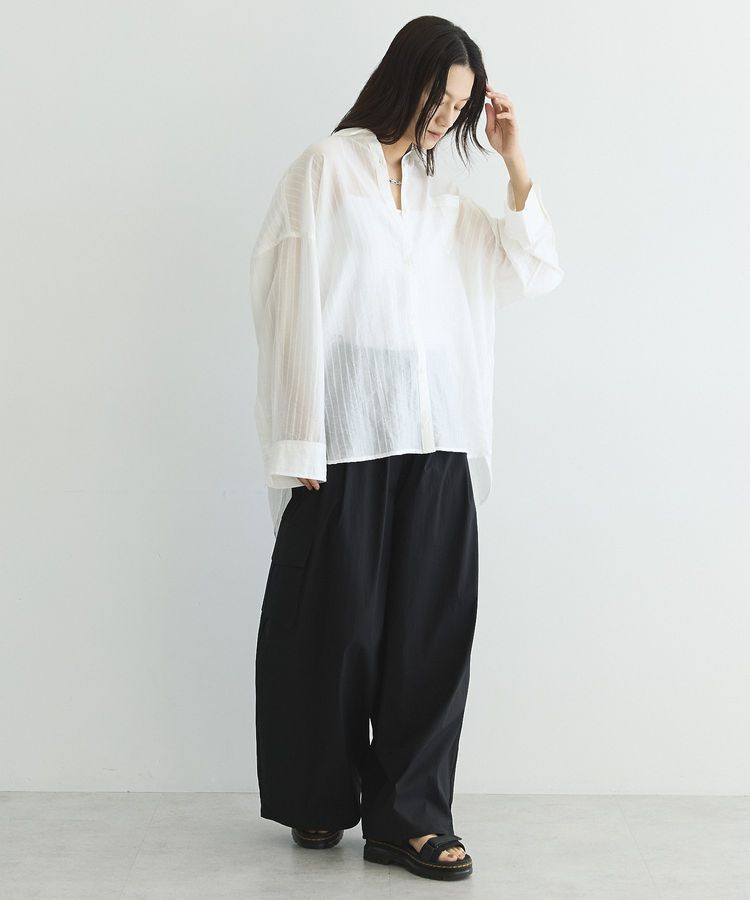 GARAGE OF GOOD CLOTHING「タフタワイドバレルパンツ」|その他|