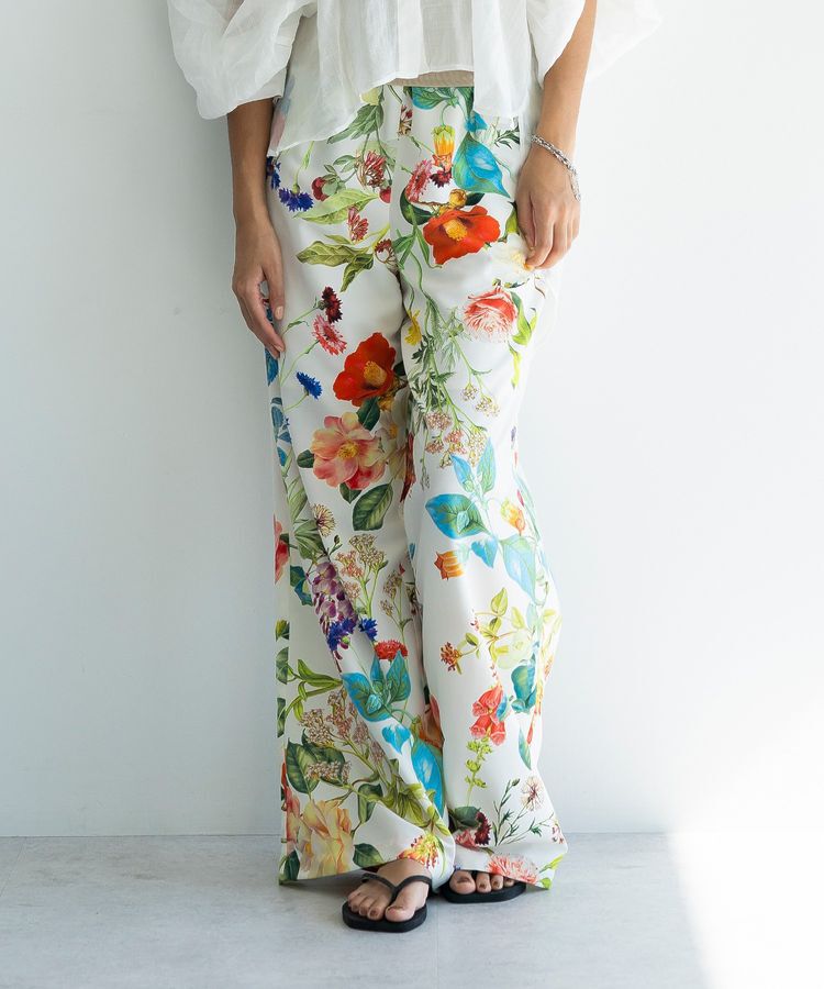 GARAGE OF GOOD CLOTHING「【日本製】フラワープリントパンツ」|その他|