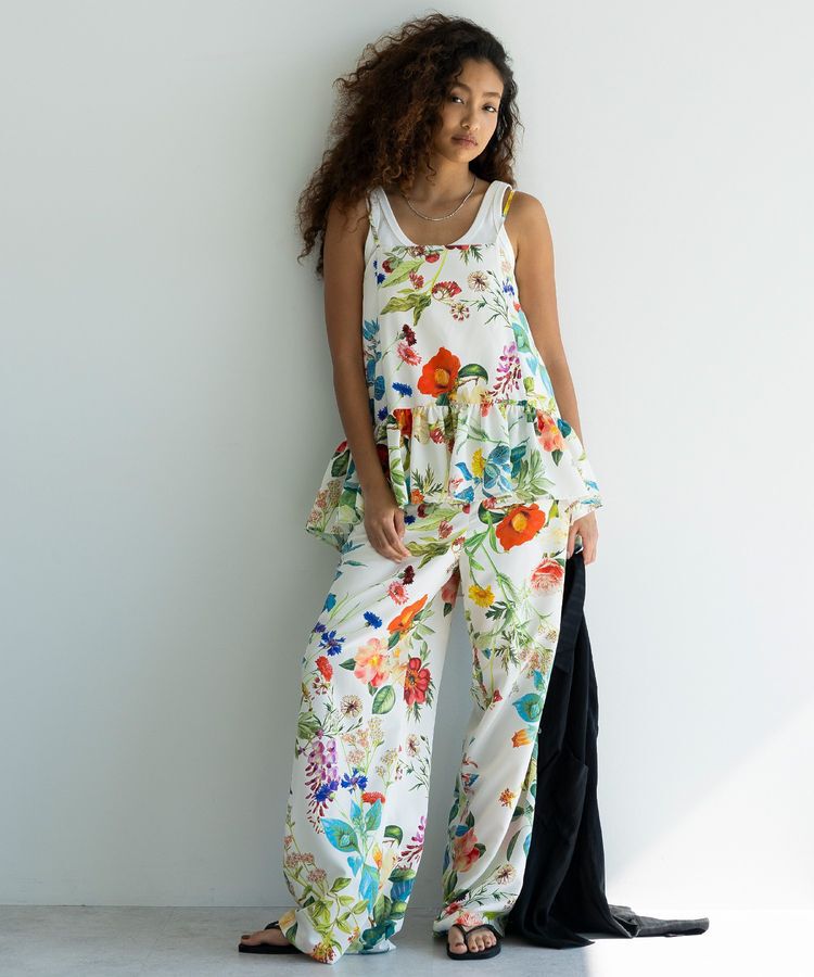 GARAGE OF GOOD CLOTHING「【日本製】フラワープリントパンツ」|その他|