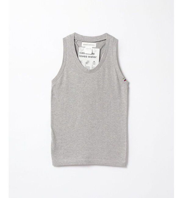 allureville「【extreme cashmere(エクストリームカシミヤ)】 VEST」|タンクトップ|グレー