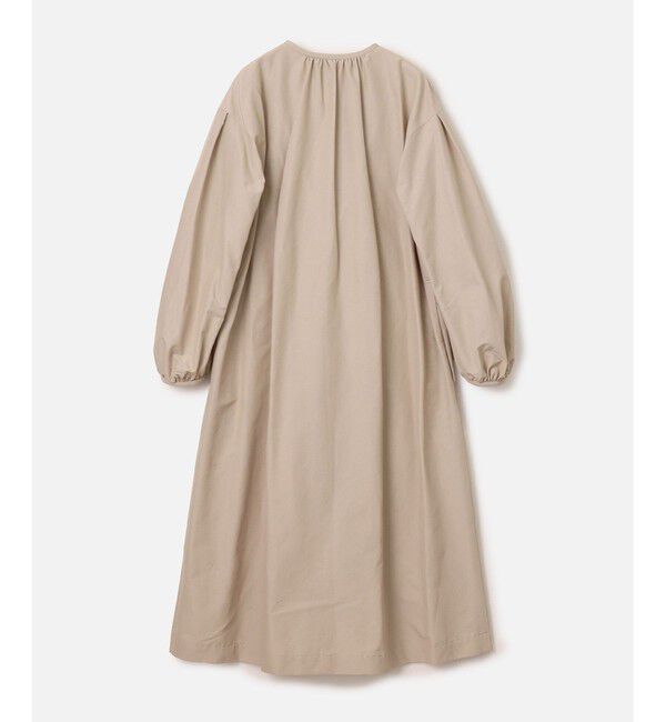 allureville「綿ナイロンクロスギャザーネックコート」|ダッフルコート|