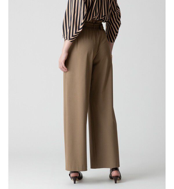 allureville「ストレッチヨークレスパンツ」|チノ|