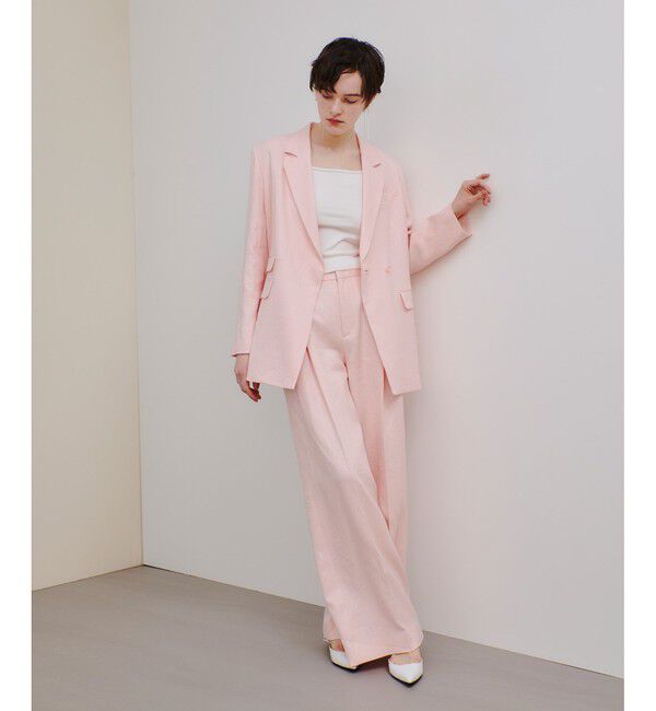 allureville「リオペルリネンダブルタックパンツ」|その他|