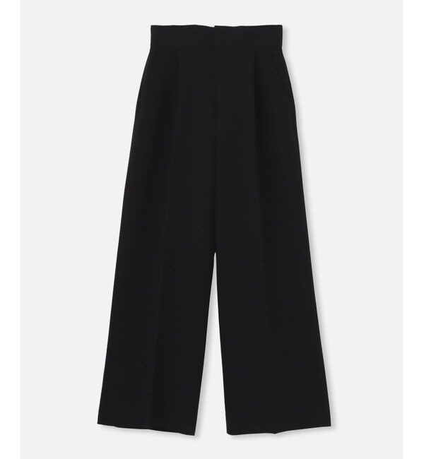 LOULOU WILLOUGHBY「【LOULOU WILLOUGHBY】◇ダブルクロスハイウエストサスパンツ」|チノ|