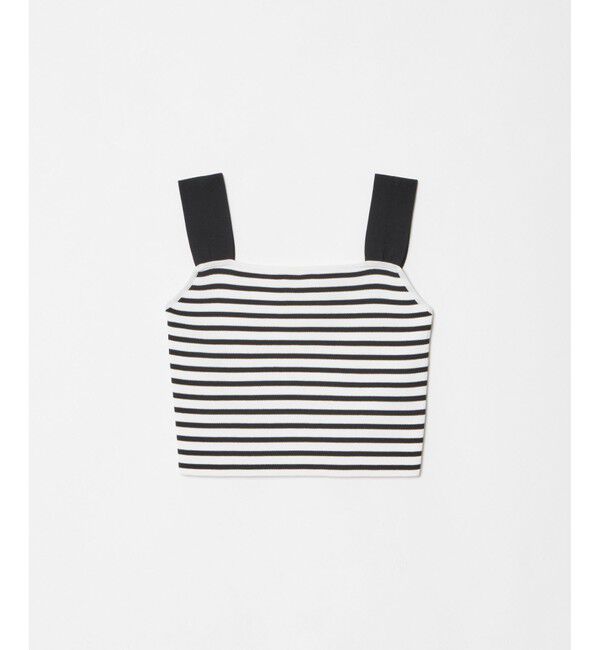 LOULOU WILLOUGHBY「【LOULOU WILLOUGHBY】ショルダーリボンミニタンクプルオーバー」|ニット・セーター|