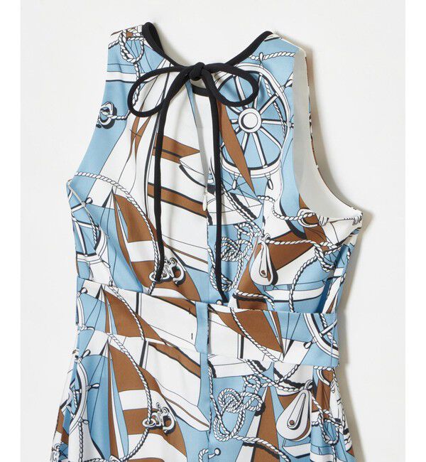 LOULOU WILLOUGHBY「【LOULOU WILLOUGHBY】RATTIマリーナプリントアメスリワンピース」|ワンピース|