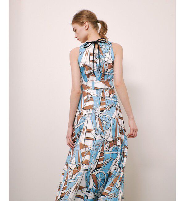 LOULOU WILLOUGHBY「【LOULOU WILLOUGHBY】RATTIマリーナプリントアメスリワンピース」|ワンピース|