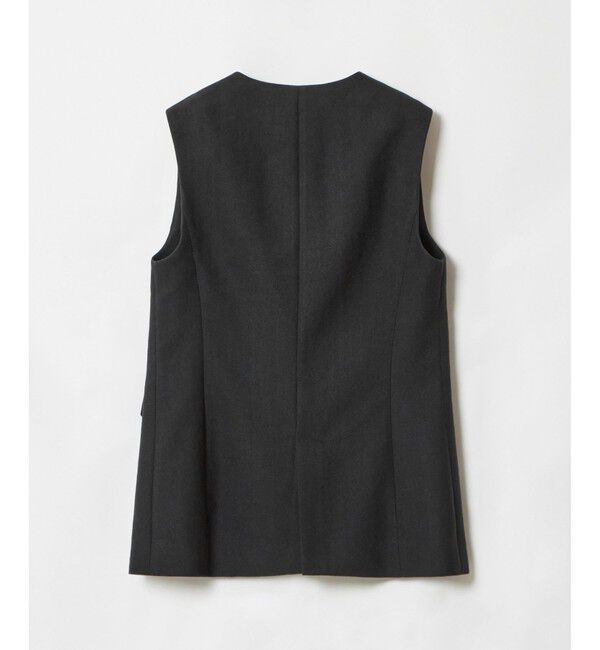 allureville「リネン混ジレ」|ベスト・ジレ|
