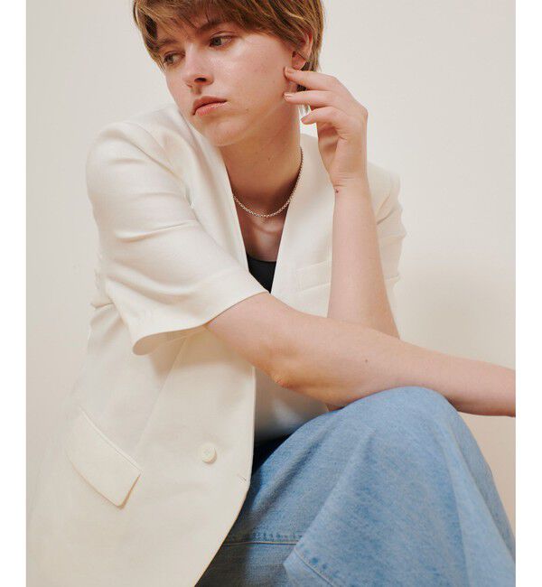 allureville「NALYAハーフスリーブジャケット」|その他|