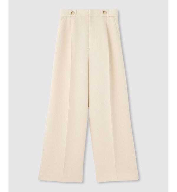 allureville「ダブルカバークロススラックスパンツ」|スラックス|