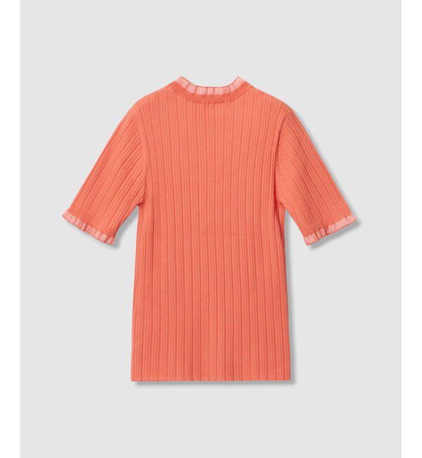 LOULOU WILLOUGHBY「【LOULOU WILLOUGHBY】ハーフチューブラーリブニット」|ニット・セーター|