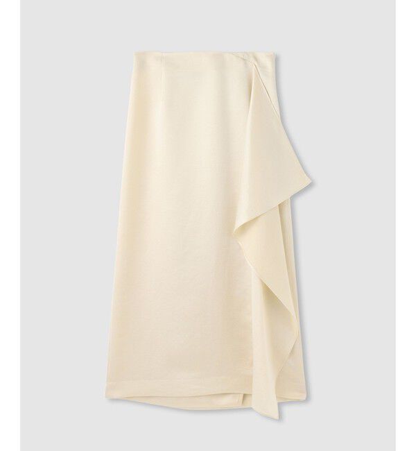 allureville「イレギュラーフレアスカート」|スカート|アイボリー