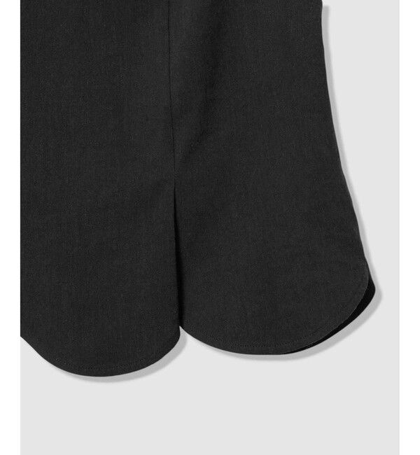 LOULOU WILLOUGHBY「【LOULOU WILLOUGHBY】コットンリネンスカラップヘムブラウス」|シャツ・ブラウス|