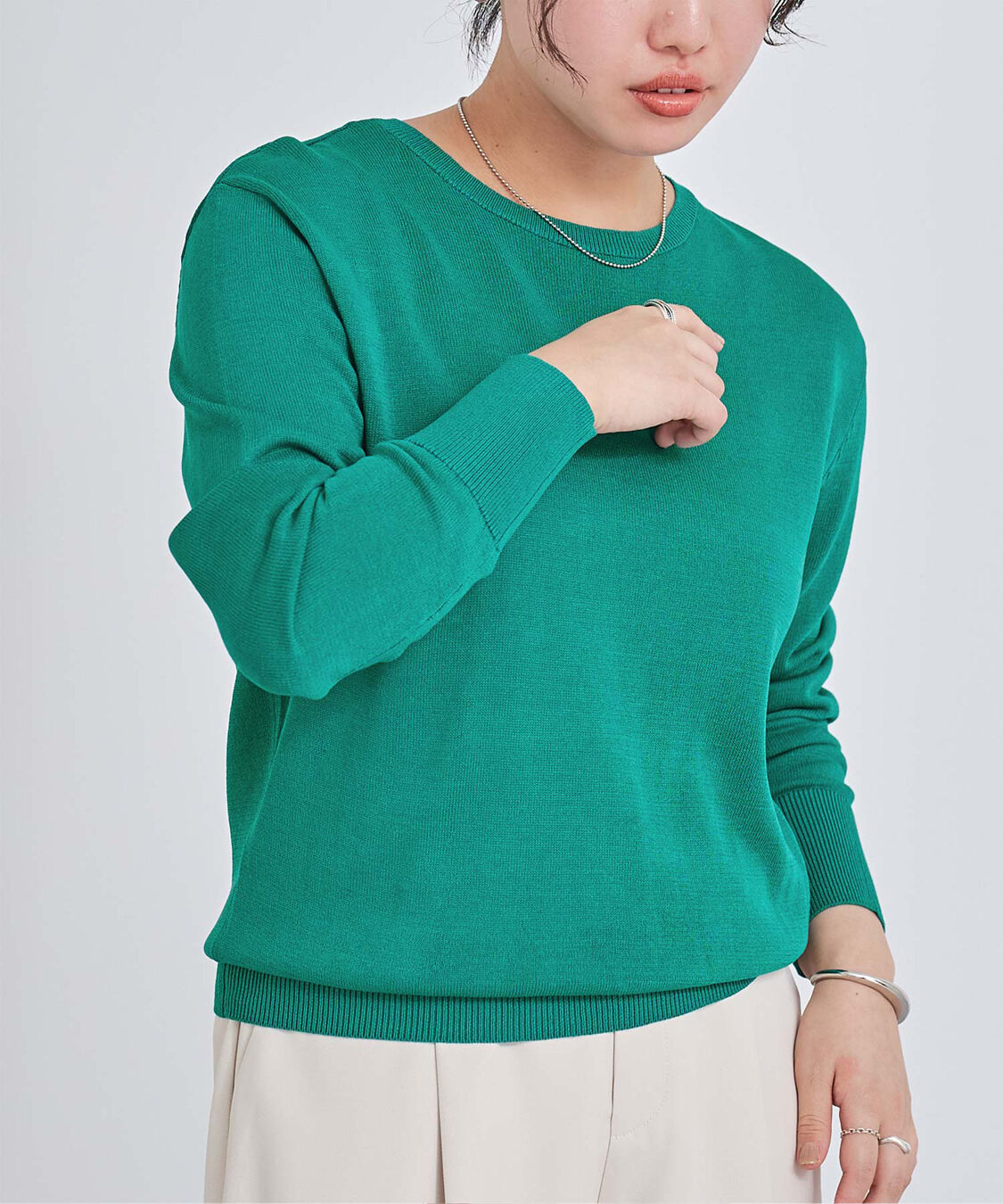 ur's「シアーニットプルオーバー」|ニット・セーター|