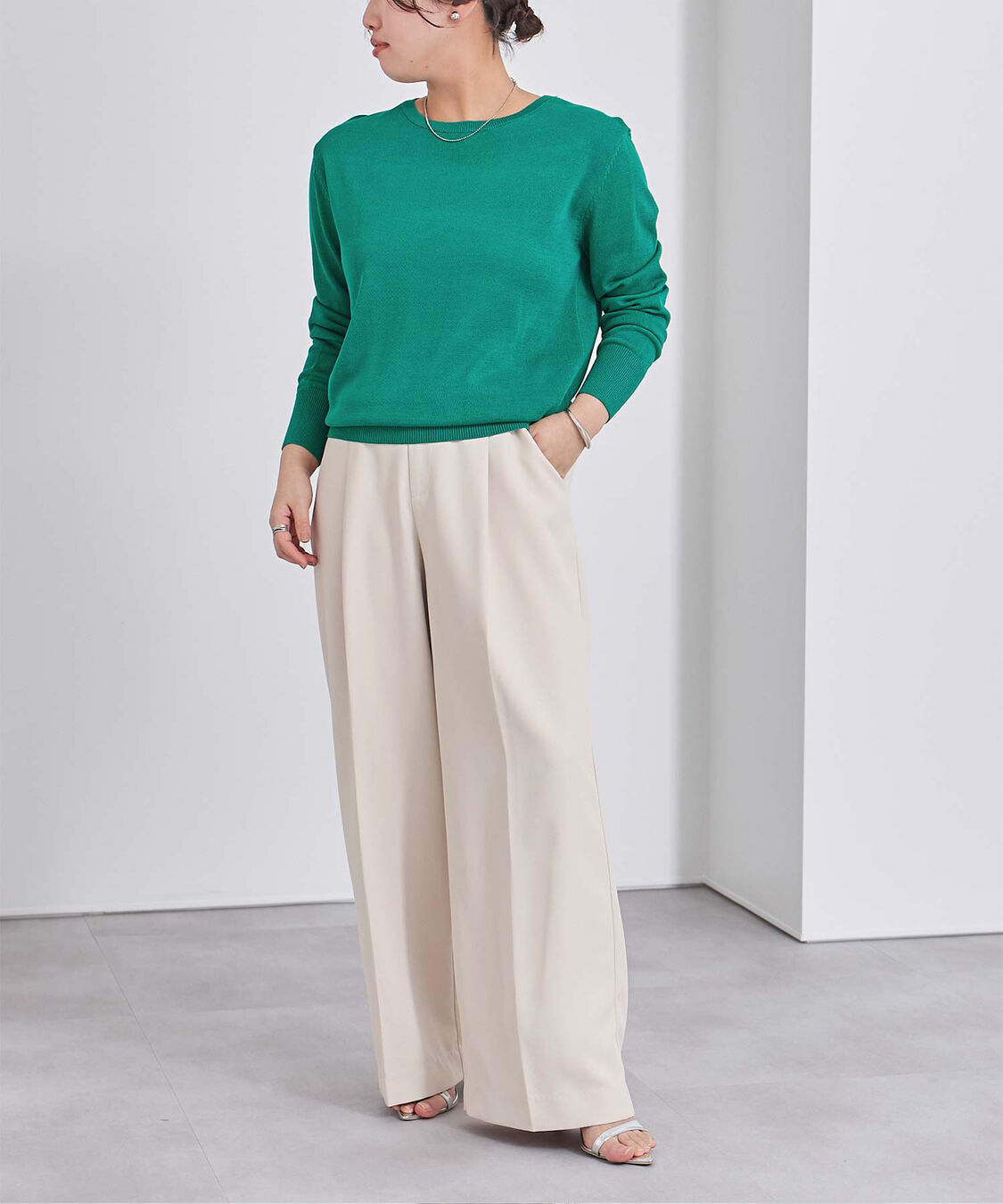 ur's「シアーニットプルオーバー」|ニット・セーター|