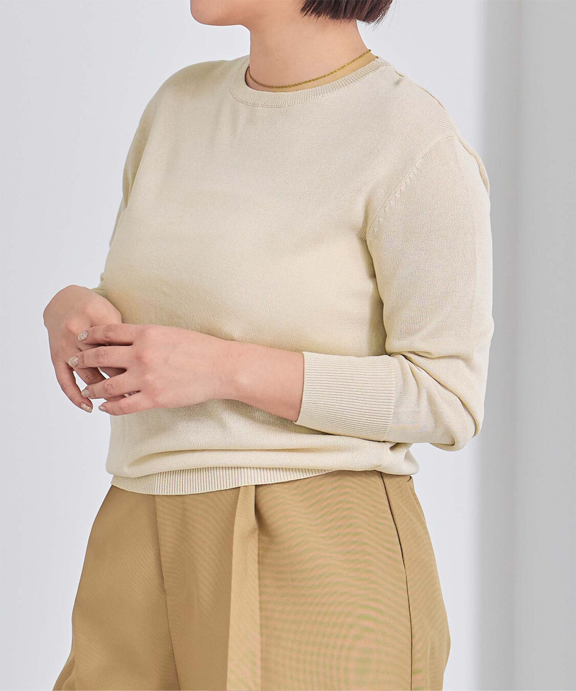 ur's「シアーニットプルオーバー」|ニット・セーター|