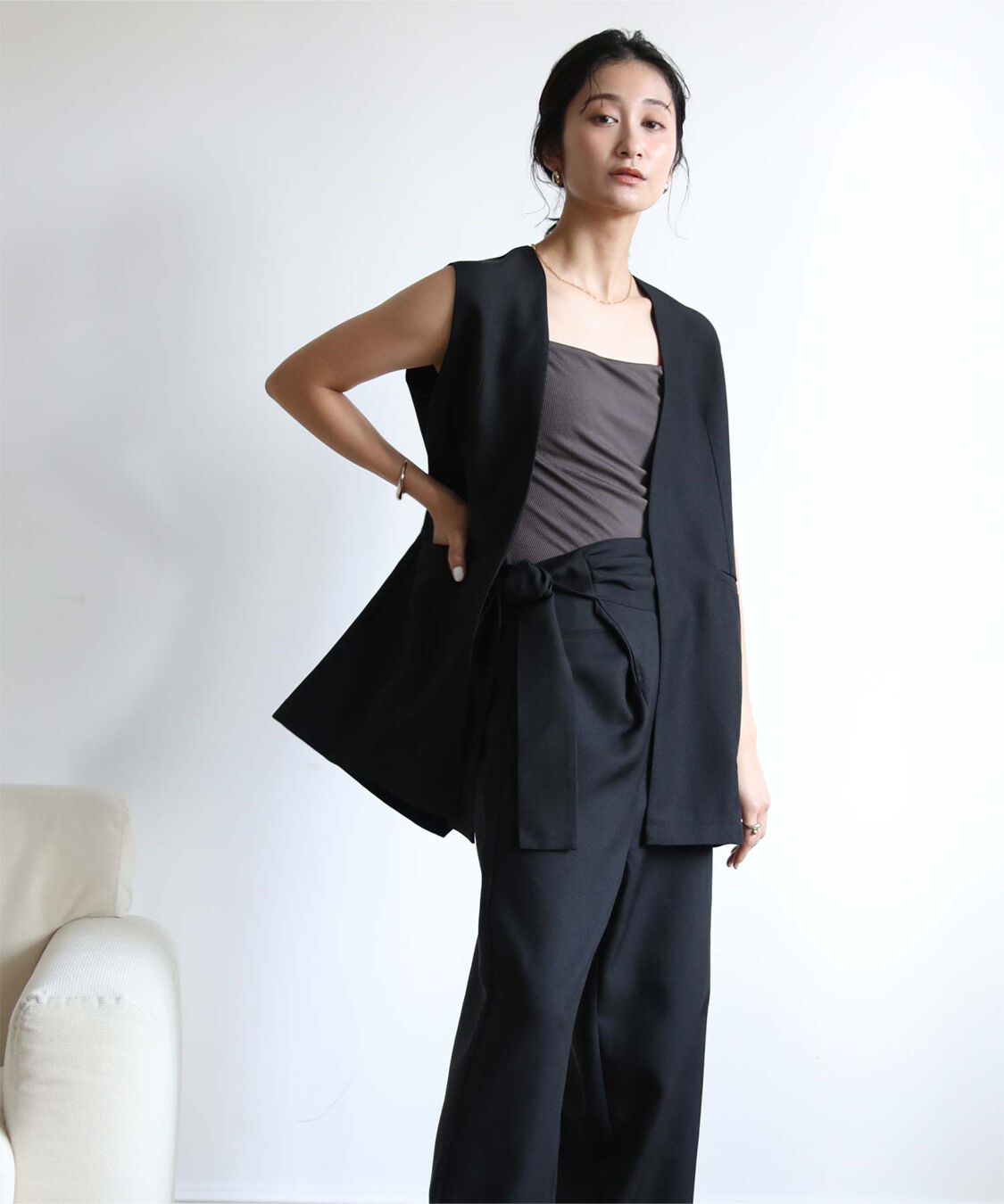 ur's「カップ付シンプルキャミソール/水陸両用」|キャミソール|