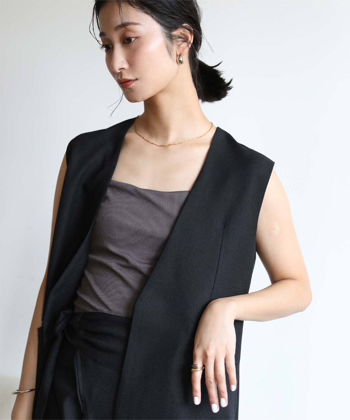 ur's「カップ付シンプルキャミソール/水陸両用」|キャミソール|