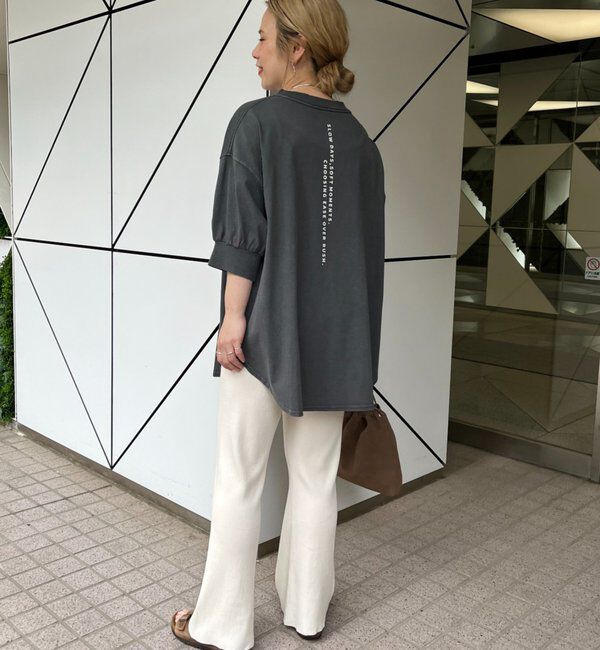  「【＠yns628企画】リブニット微フレアパンツ」|その他|