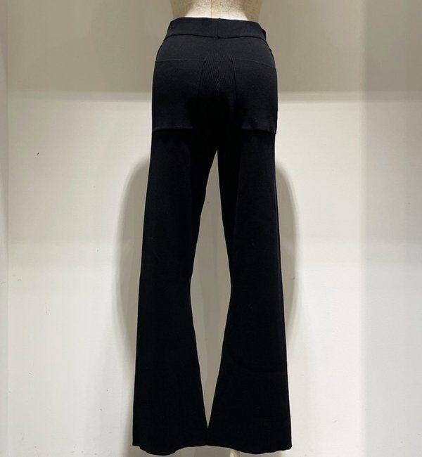  「【＠yns628企画】リブニット微フレアパンツ」|その他|