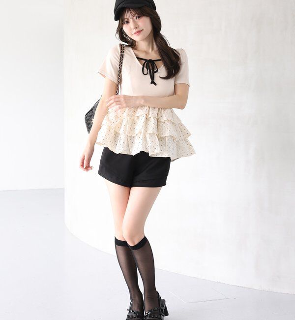  「レイヤード風カットショーパン」|その他|