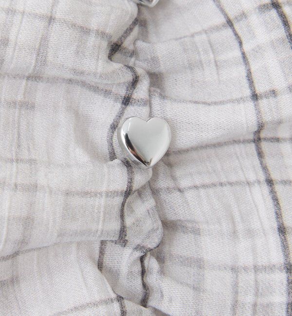  「【LouLoumei】サイドカットデザインチェックワンピース」|その他|