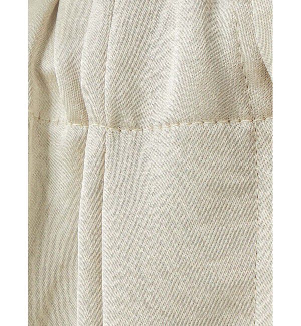 mizuiro ind「mizuiro ind サテンワイドカーゴパンツ」|その他|