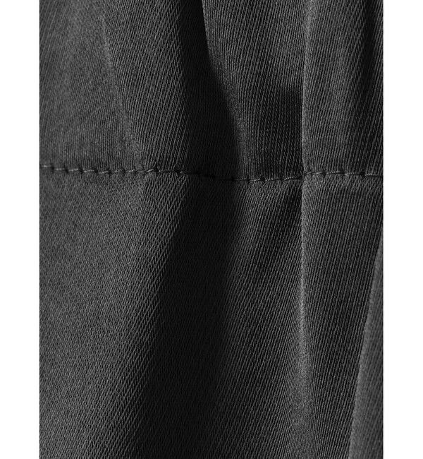 mizuiro ind「mizuiro ind サテンワイドカーゴパンツ」|その他|