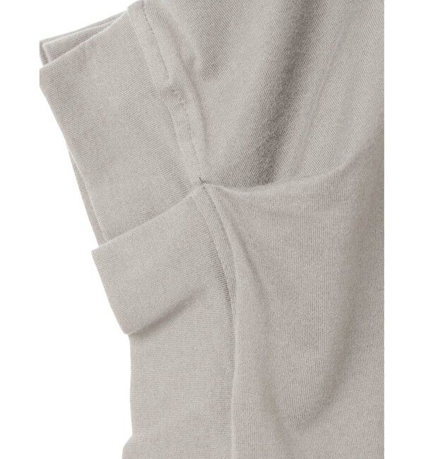 mizuiro ind「mizuiro ind フリルスリーブクルーネックプルオーバー」|Tシャツ・カットソー|