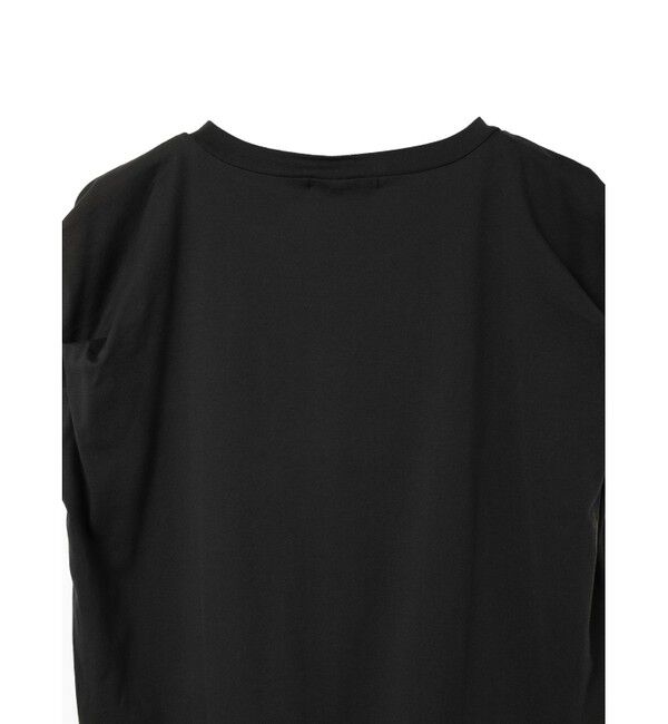 mizuiro ind「mizuiro ind フリルスリーブクルーネックプルオーバー」|Tシャツ・カットソー|