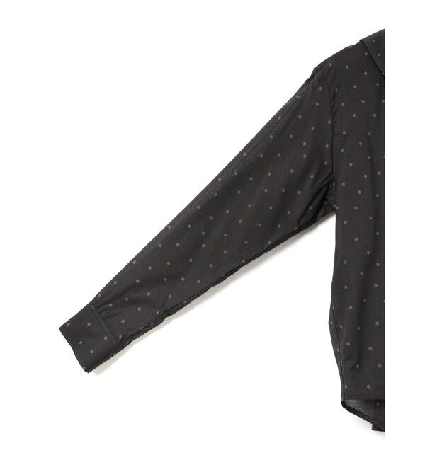 MidiUmi「MidiUmi フラットカラードットシャツ」|シャツ・ブラウス|