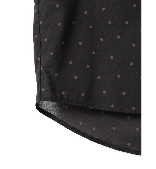 MidiUmi「MidiUmi フラットカラードットシャツ」|シャツ・ブラウス|