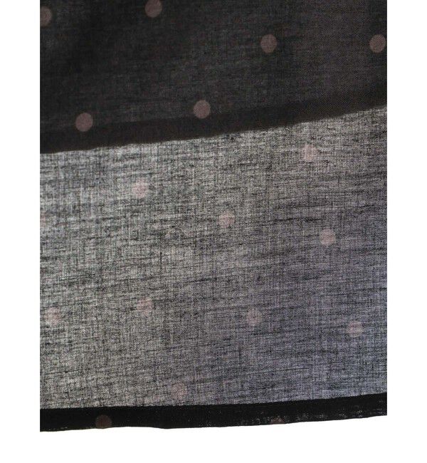 MidiUmi「MidiUmi フラットカラードットシャツ」|シャツ・ブラウス|