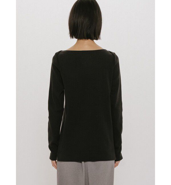 MIDIUMISOLID「MIDIUMISOLID for Ladies リブプルオーバー」|Tシャツ・カットソー|