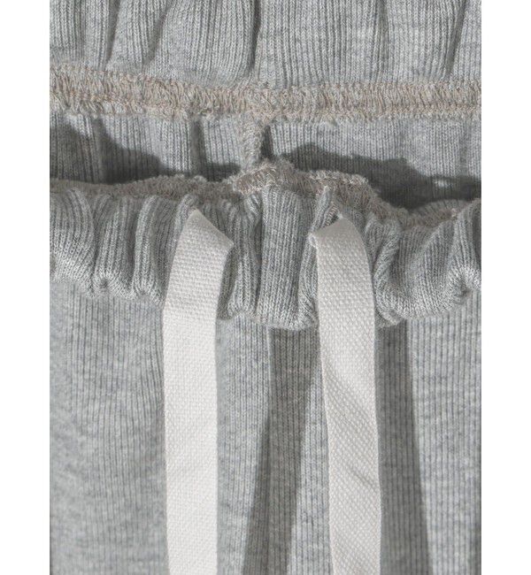 MIDIUMISOLID「MIDIUMISOLID for Ladies リブイージーコクーンパンツ」|その他|