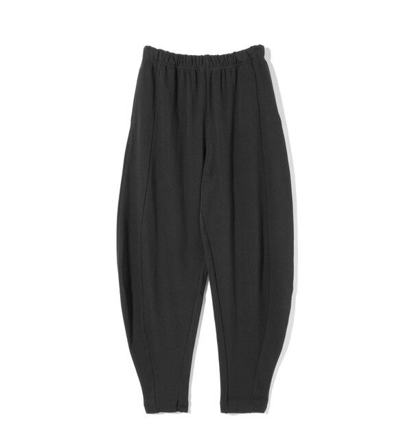 MIDIUMISOLID「MIDIUMISOLID for Ladies リブイージーコクーンパンツ」|その他|ブラック