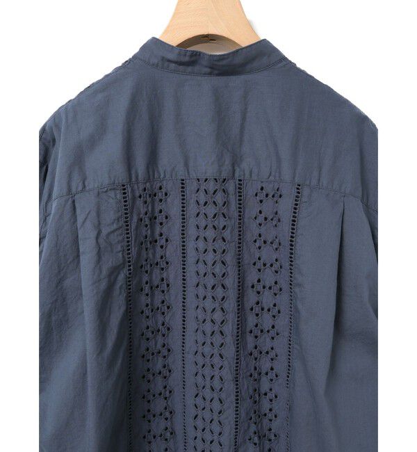 MidiUmi「MidiUmi レースジャケットシャツ」|シャツ・ブラウス|