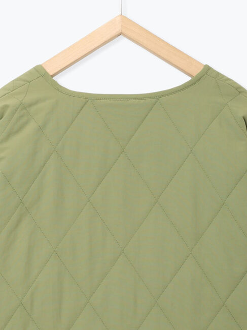 Samansa Mos2 blue「キルトミドルコート」|その他|