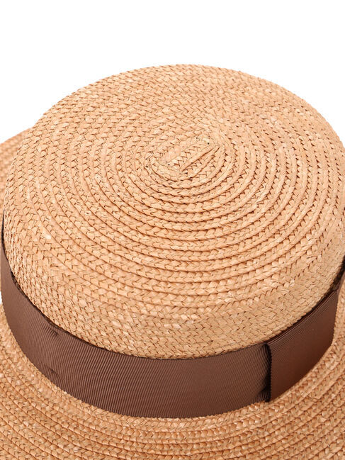 Samansa Mos2「リボン付きカンカン帽」|その他|