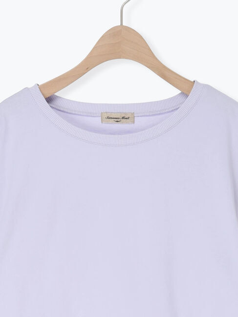 Samansa Mos2「【多機能】バルーンコンビカットソー」|Tシャツ・カットソー|