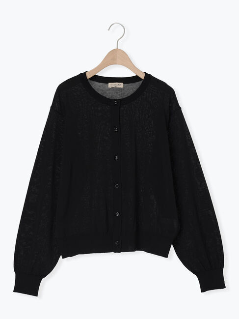 Samansa Mos2「【多機能】ニットカーディガン」|カーディガン|ブラック